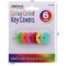 Key Cover Colour Coded 6 Pack