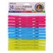 JIATING COLOURFUL PLASTIC CLOTHES PEGS 24 PC