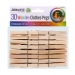 JIATING WOODEN CLOTHES PEGS 30 PACK