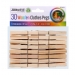 JIATING WOODEN CLOTHES PEGS 30 PACK