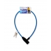 Bike Lock Wire Coated Assorted Colours