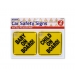 Car Safety Signs 2 Pack