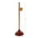 Plunger With Wooden Handle
