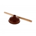 Plunger With Wooden Handle