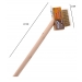 WEED BRUSH WITH LONG WOODEN HANDLE 1.2 M