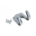 Galvanised Steel Tool Hooks Set Pack of 5