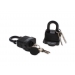 Shackle Laminated Steel Padlock 2 Pack 40mm