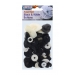 RYSONS ASSORTED BLACK & WHITE BUTTONS