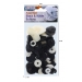 Assorted Black & White Buttons