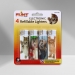 ELECTRONIC REFILLABLE LIGHTERS CAT 4 PACK 
