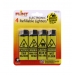 FLINT ELECTRONIC LIGHTERS - CAUTION 4 PACK