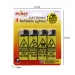 Electronic Lighters - Caution 4 Pack