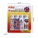 Electronic Lighters-London 4 Pack