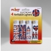 ELECTRONIC LIGHTERS-LONDON 4 PACK