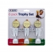 TROPHY AND WINNER MEDAL  SET 6 PACK
