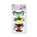 3 Pack Novelty Nose & Glasses