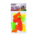 Novelty Multi-Coloured Pan Pipes 10 Pack