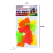 Novelty Multi-Coloured Pan Pipes 10 Pack