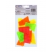 Novelty Multi-Coloured Pan Pipes 10 Pack
