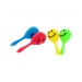 Novelty Smiley Maracas Multi-coloured 8 Pack