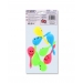 Novelty Smiley Maracas Multi-coloured 8 Pack
