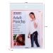 Adult Waterproof Hooded Poncho Assorted Colours