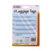 Luggage Tags 4 pack