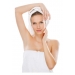 Ladies Body & Hair Wrap Cotton Towel White