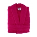 Cotton Bathrobe Unisex Fuchsia