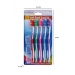 Toothbrushes With Travel Cases 5pk