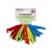 Multi Coloured Hair Ponytails 30 Pack