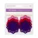 FELT DOILIES GLAM 3 COLOURS 6 PC