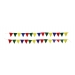 Mini Pennant Flags Brights 2Pack