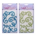 SCRAPBOOK GLITTER WHIRL STICKERS