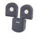 Ip54 Twin Led Flood Light-black