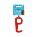 No Touch Push Me/Pull You Door Opening Hook Tool Red