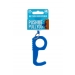 No Touch Push Me/Pull You Door Opening Hook Tool Blue
