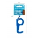 No Touch Retractable Door Opener 0.8m Blue