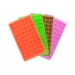 Plastic Ice Cube Tray 60 Cubes Assorted