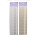 Filigree Metallics Foil Crystal Sticker