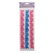 SCRAPBOOK FLORAL EMBOSSED STICKERS