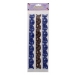 SCRAPBOOK FLORAL EMBOSSED STICKERS
