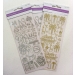 FOIL SHIMMER STICKERS BIRTHDAY