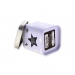 Teacher's Money Tin - Purple Stars Design