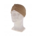 Ladies Soft Hair Turban Head Wrap- Beige