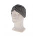 Ladies Soft Hair Turban Head Wrap- Grey