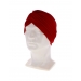 Ladies Soft Hair Turban Head Wrap- Red Velvet