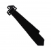 Solid Black Tie