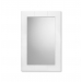 WHITE FRAMED PORTLAND MIRROR 60X40CM