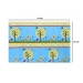 Gift Wrap Paper Blue Sky with Birds & Tree